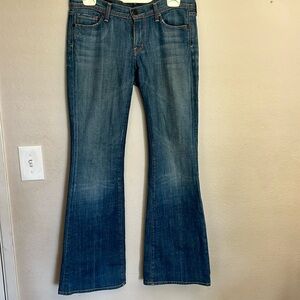 Citizens of Humanity Ingrid Stretch low waist flair size 28